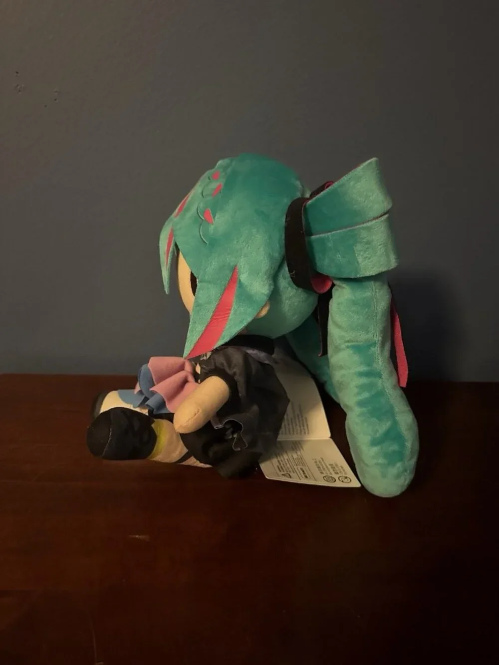 Hatsune Miku Vocaloid Punk Fuwapuchi Large Plush SEGA *US SELLER*